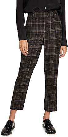 pull on plaid pants