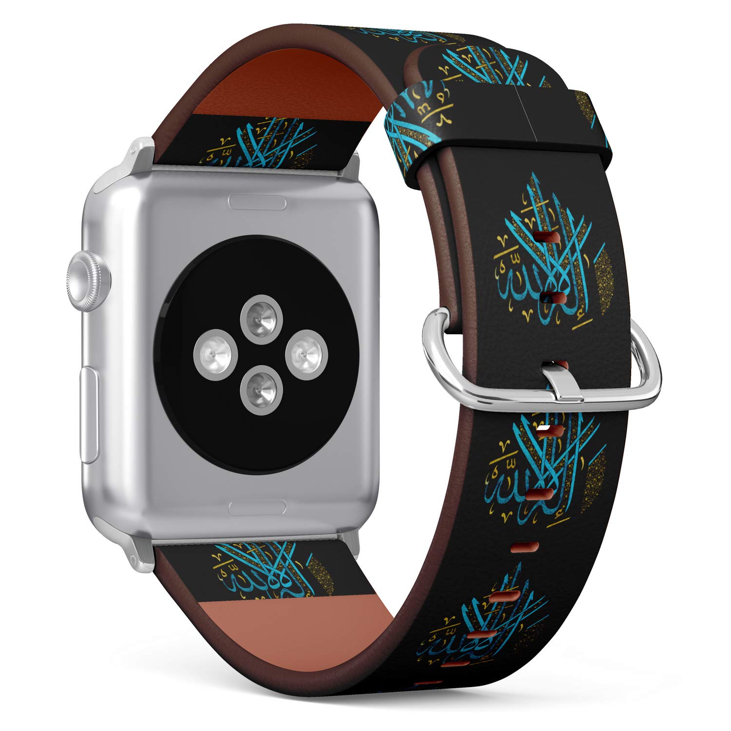 Amazon.com: S-Type iWatch Leather Strap Printing Replacement ...