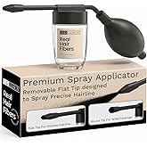 Hair Illusion Spray Applicator Removable Flat Tip designed to Spray Precise Hairline or Remove Tip For Round Sprayer And Wide Coverage (does not include hair fibers)