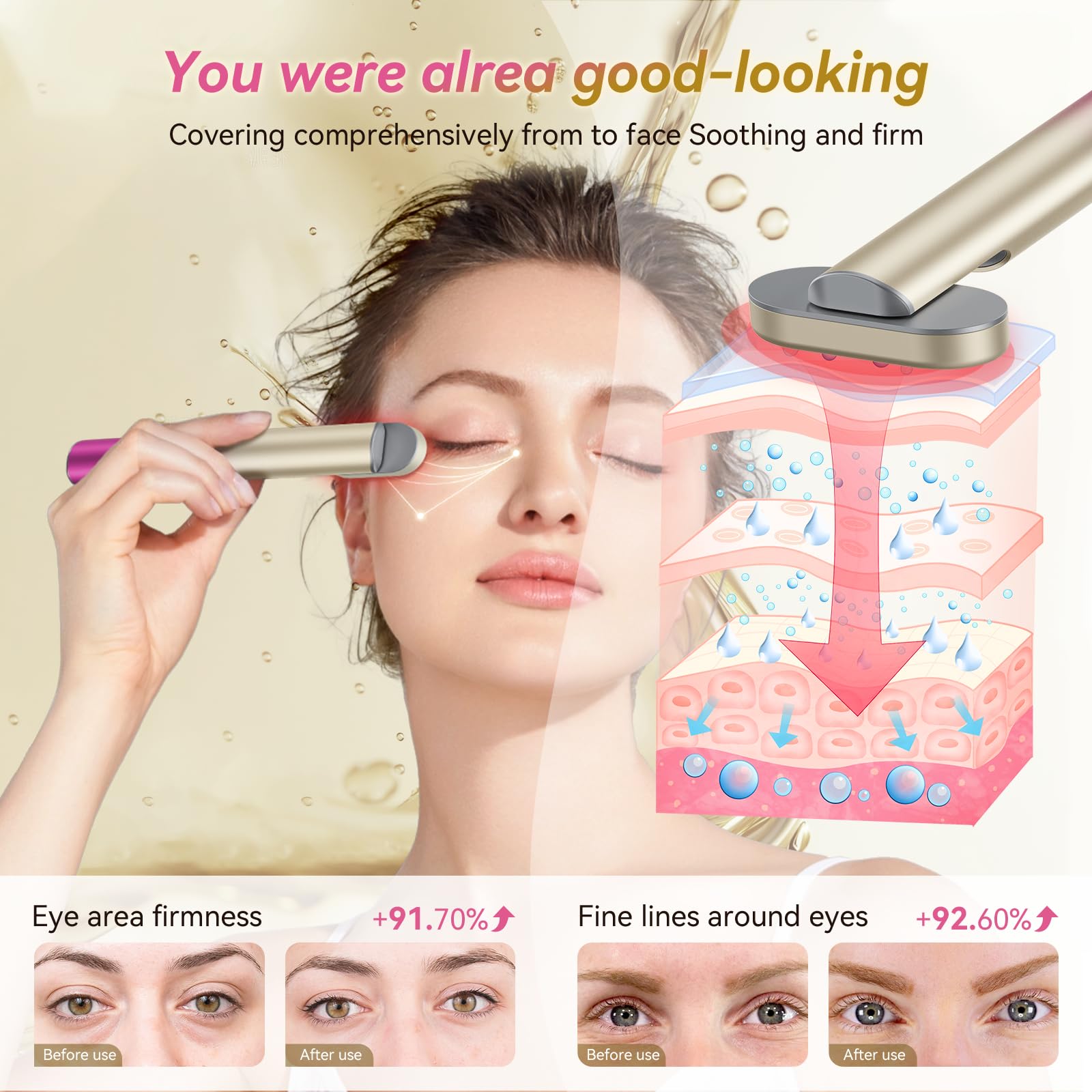 Mua 7 in 1 Red-Light-Therapy，Red Light Therapy for Face Eye Skincare ...