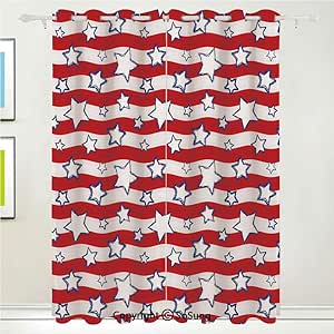 cortina oscurecedora con ojales para ventana de Estados Unidos, fondo