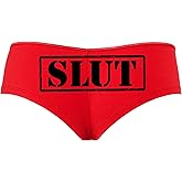 Knaughty Knickers SLUT owned stamp bdsm slutty boyshort panties underwear ddlg