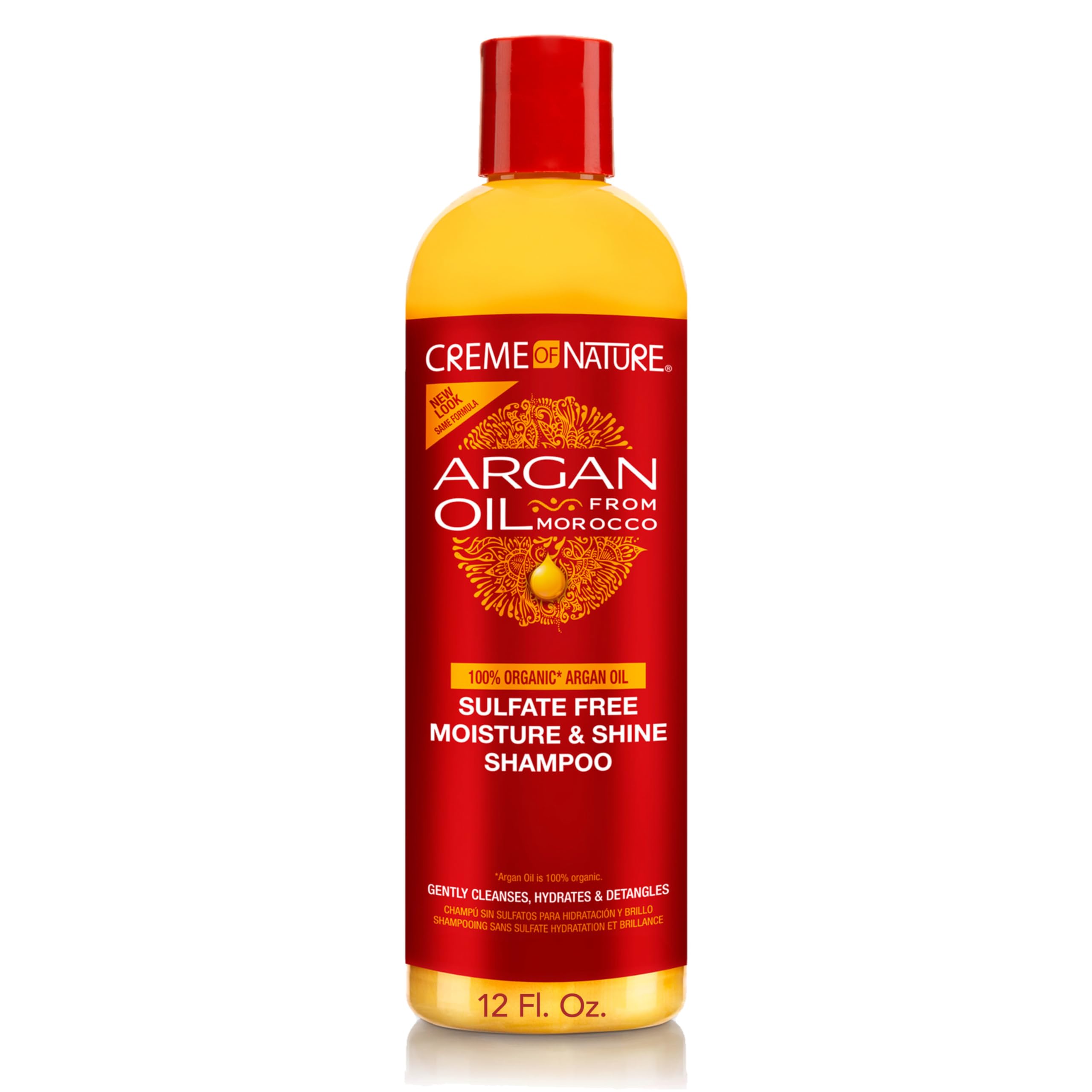 Creme of Nature Argan Oil From Morocco Moisture & Shine Sulfate-Free Shampoo, 354 ml — image 1