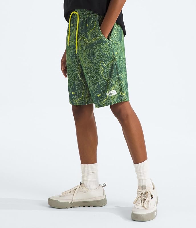 NF0A86U464T B Short Short Shorts Unissex Duck Green TNF Topo Pri tamanho XL