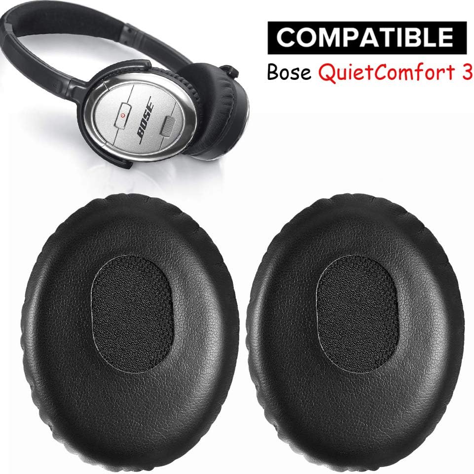 QC3 Earpads Replacement Ear Pad Muffs Cushion Kit
