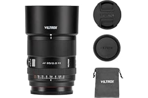 Viltrox AF 85mm F2.0 EVO FE, Full-Frame Standard Autofocus Lens, F2.0 Ultra-Wide Aperture, Lightweight and Portable, Compatib
