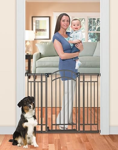 Summer Infant Multi Use Deco Extra Tall Walk Thru Gate Bronze