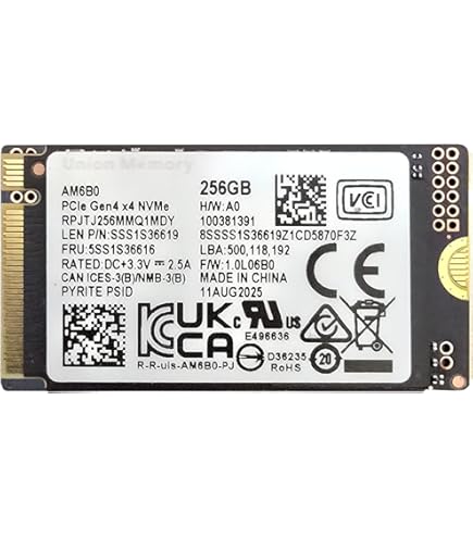 Amazon.com: Oemgenuine OEM 256GB M.2 PCI-e NVME Internal Solid