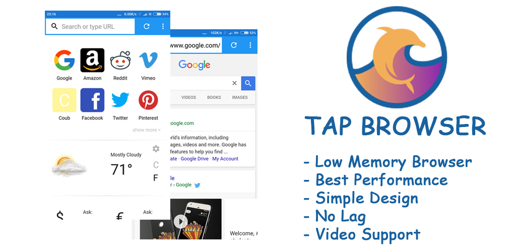 Tap Browser Appstore for Android