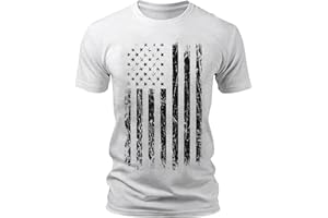 BNisBM 4th of July Shirts for Men Big and Tall American Flag Patriotic T-Shirts Short Sleeve Graphic USA Memorial Day Shirt