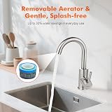 GRIFEMA Basin Mixer Tap 360° Swivel Stainless Steel Brushed Chrome G1002A view 4