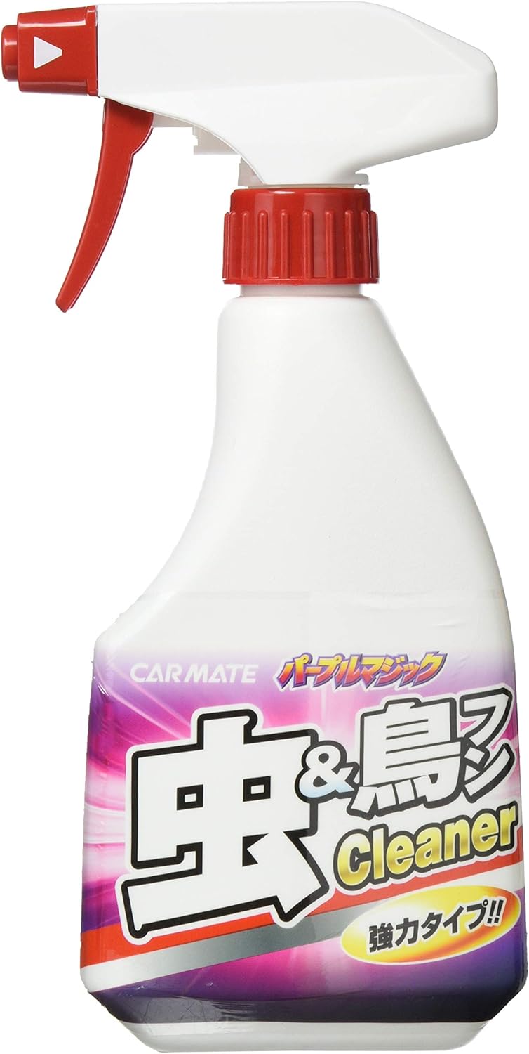 カーメイト 車用 ボディークリーナー パープルマジック 虫 鳥フンクリーナー 400ml C カーシャンプー ボディクリーナー 車 バイク Amazon