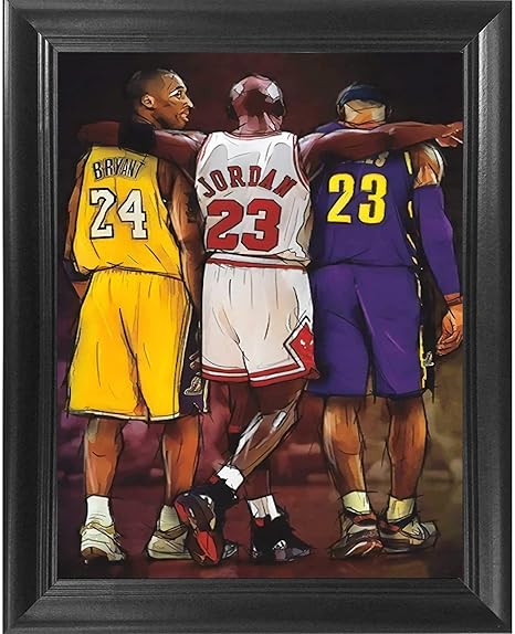 Amazon Co Jp Gift Haven Nbaレジェンドポスター X 24 Framed Legends Art ホーム キッチン