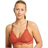Katie Triangle Bralette for Women, Unpadded and Unlined Wireless Bra, Perfect Adjustable Everyday Lace Lingerie