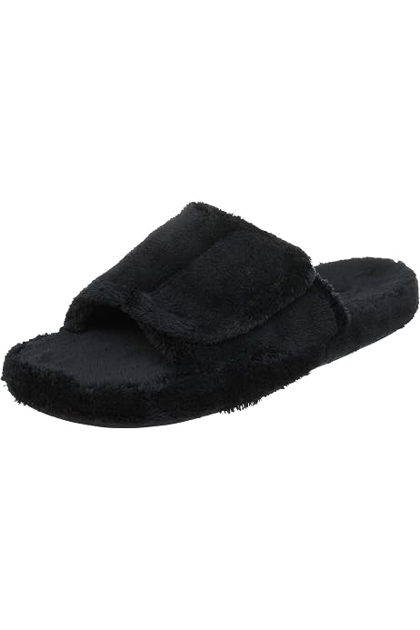 Amazon.com | Acorn Women's Spa Slide Slipper with Adjustable Straps and  Premium Memory Foam Cushion | Slippers