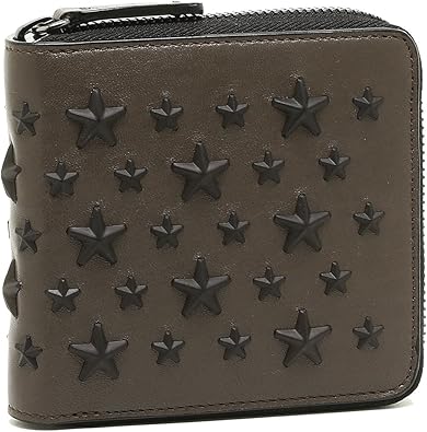 Amazon Co Jp ジミーチュウ 二つ折り財布 メンズ Jimmy Choo グレー 並行輸入品 ジュエリー