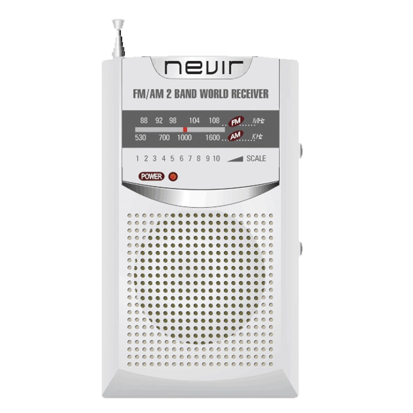 Nvr-136 Pocket Nevir Radio - Silver
