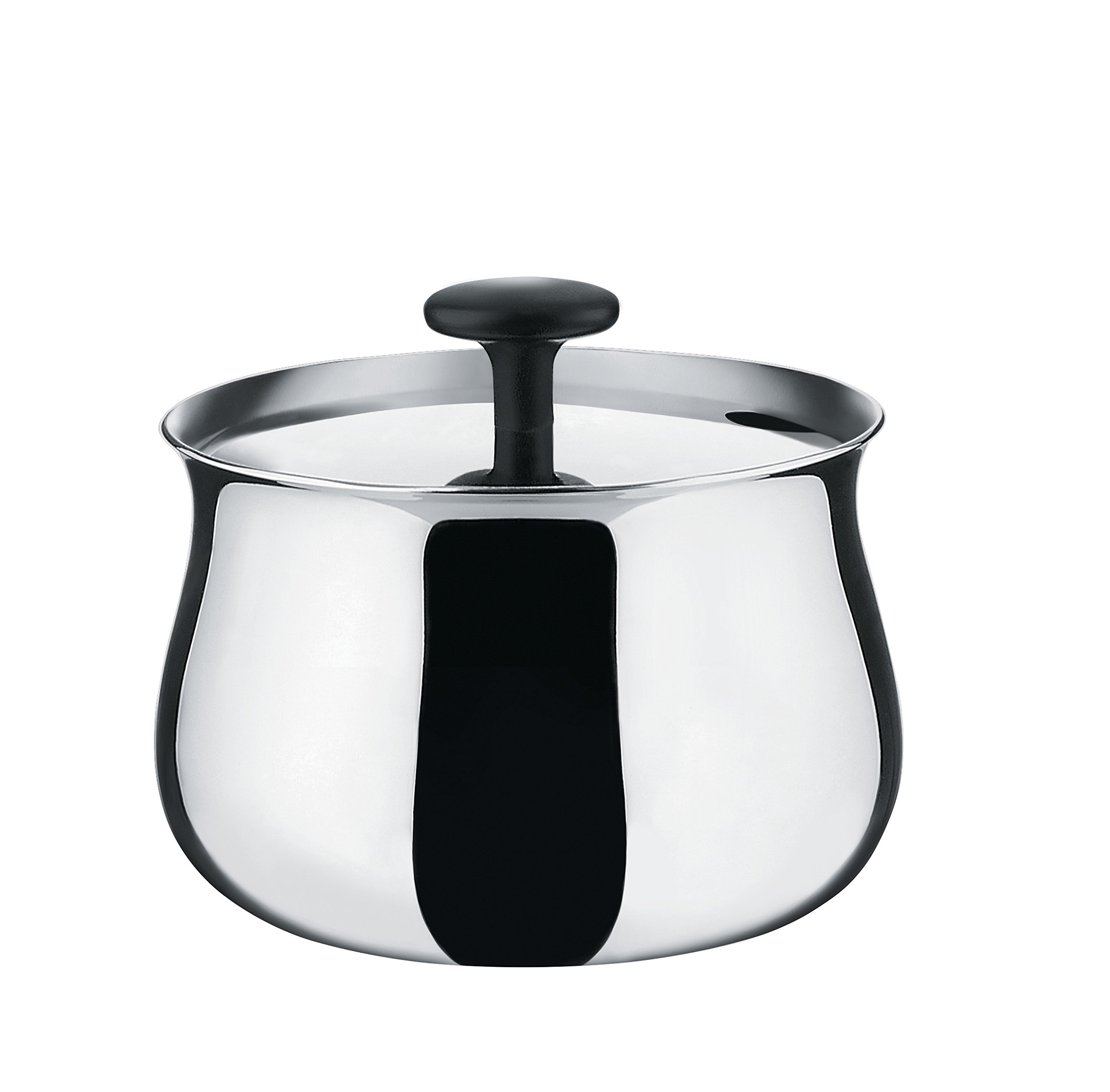Alessi 18/10 Stainless Steel Mirror Polished Cha Sugar Bowl, Silver