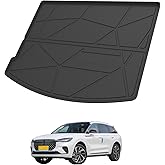 Elsetyler Custom Fit for Cargo Liner 2020-2024 2025 2026 Lincoln Corsair - Black TPE All Weather Heavy Duty Waterproof Rear Cargo Tray Trunk Floor Mat Protector