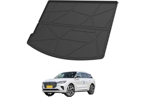 Elsetyler Custom Fit for Cargo Liner 2020-2024 2025 Lincoln Corsair - Black TPE All Weather Heavy Duty Waterproof Rear Cargo Tray Trunk Floor Mat Protector