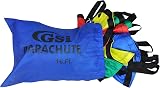 GSi 16 Feet Rainbow Parachute Kid Play Tent Cooperative Outdoor Gym view 7