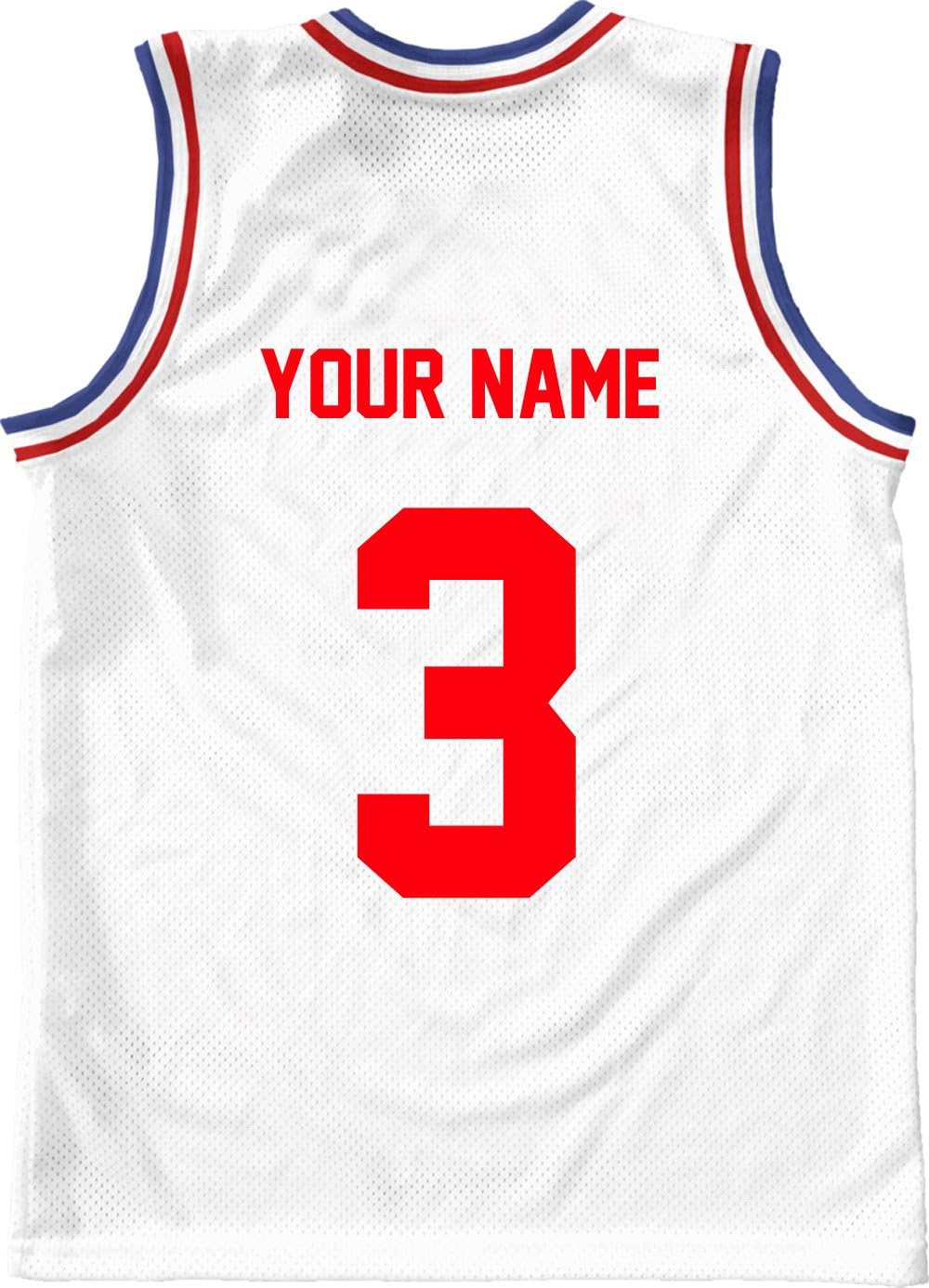 RED,8" Tall,Single Number for Sports T-Shirt jersey football Baseball,Iron On, heat transfer, team,t-shirt(Style A)(3-RED)