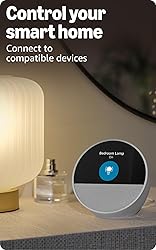 Amazon Echo Spot, Great for nightstands, offices