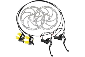 Magura MT5e E-Brake 4-Piston Hydraulic Disc Brake Set w/ 203mm Rotors (F+R), MG2599