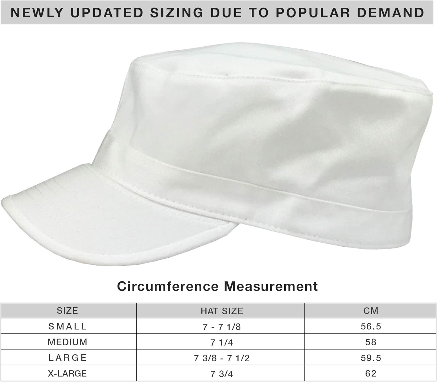 Cadet Army Cap Basic Everyday Military Style Hat (Now with STASH Pocket Version Available) at  Men’s Clothing store