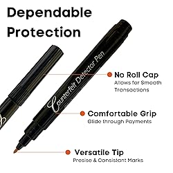 Dri Mark 30 Pack Counterfeit Bill Detector Marker