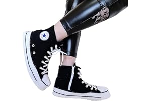 Cozy Handmade Crochet High Top Plush Sneaker Slippers, Unisex Cotton & Wool, Custom Personalized, Indoor/Outdoor, Ideal for F