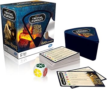 Herr Der Ringe Trivial Pursuit Kartenspiel Deutsch Gesellschaftsspiel Brettspiel Amazon De Spielzeug