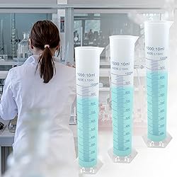 Nexboraque 4 Pack 1000ml Plastic Graduated