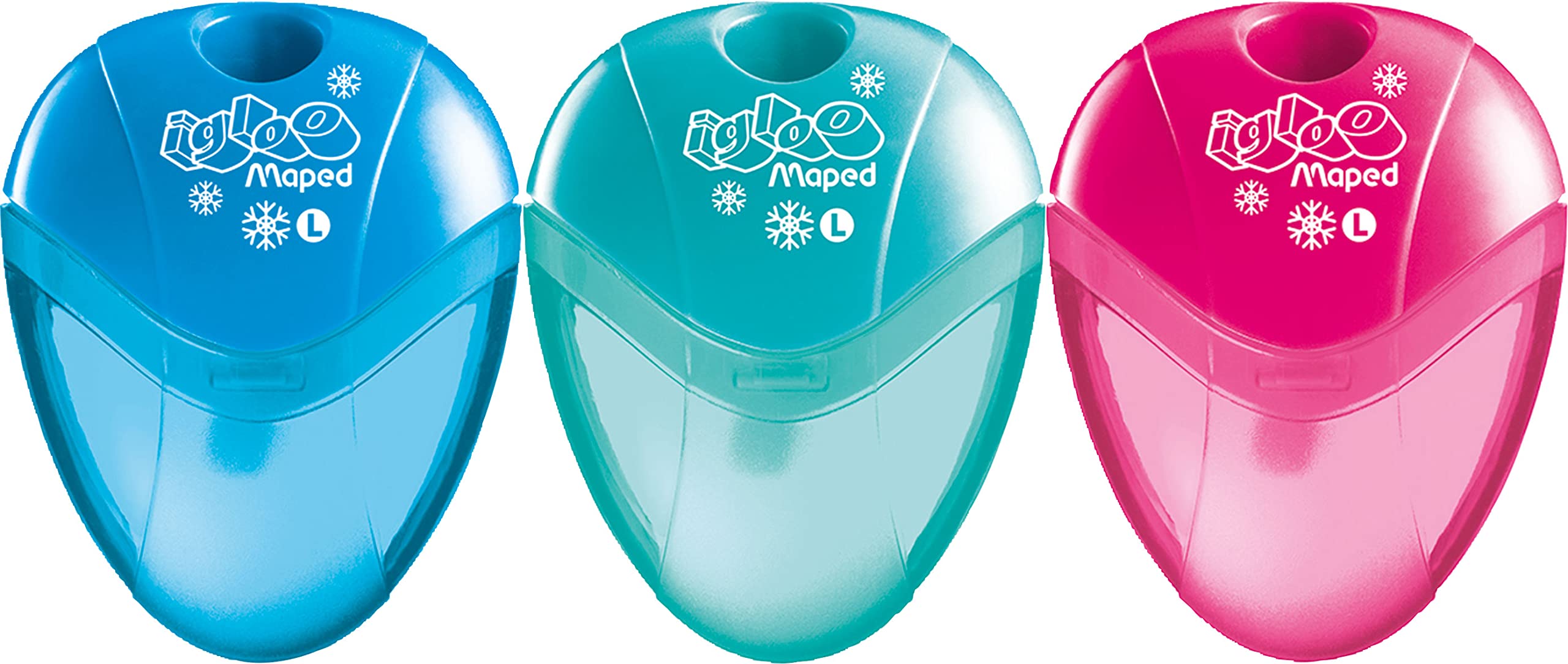 Maped Igloo 1-Hole Sharpener-Assortment