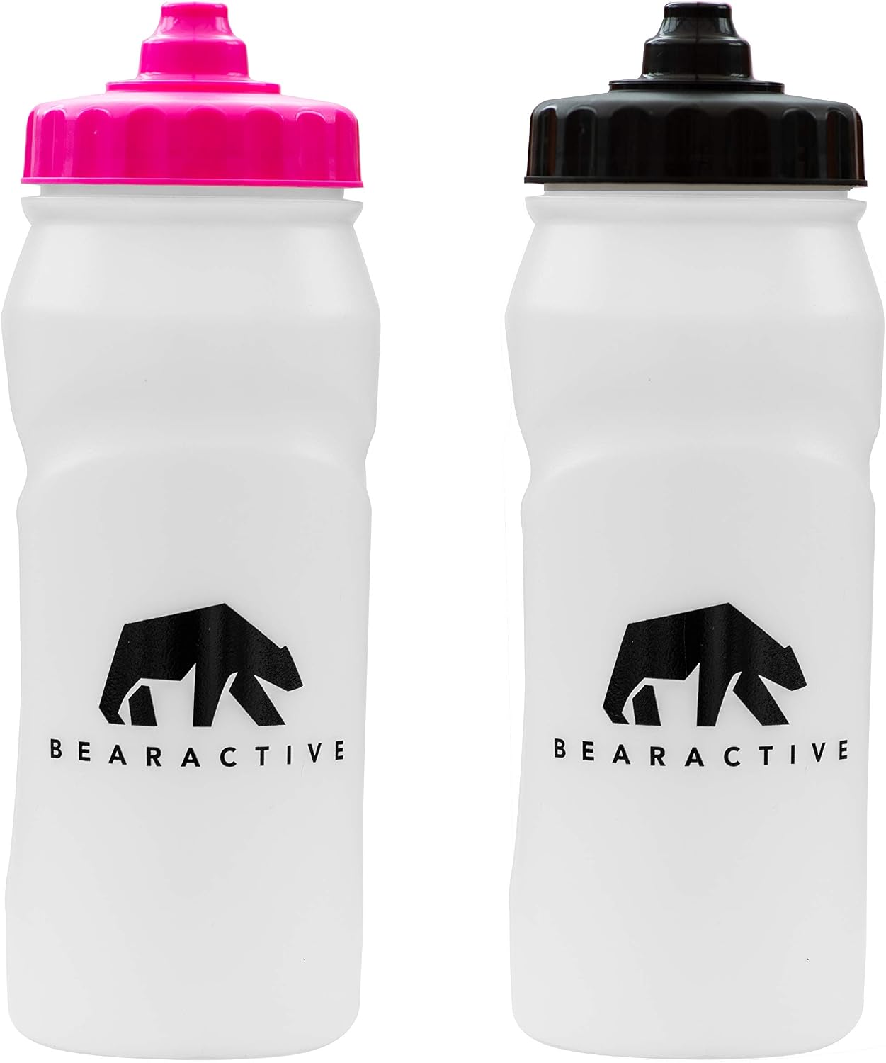 Bearactive 2 x Running Bottle Lightweight 500 ml Handheld Sports Water Bottles with Valve Sprout - Image 3