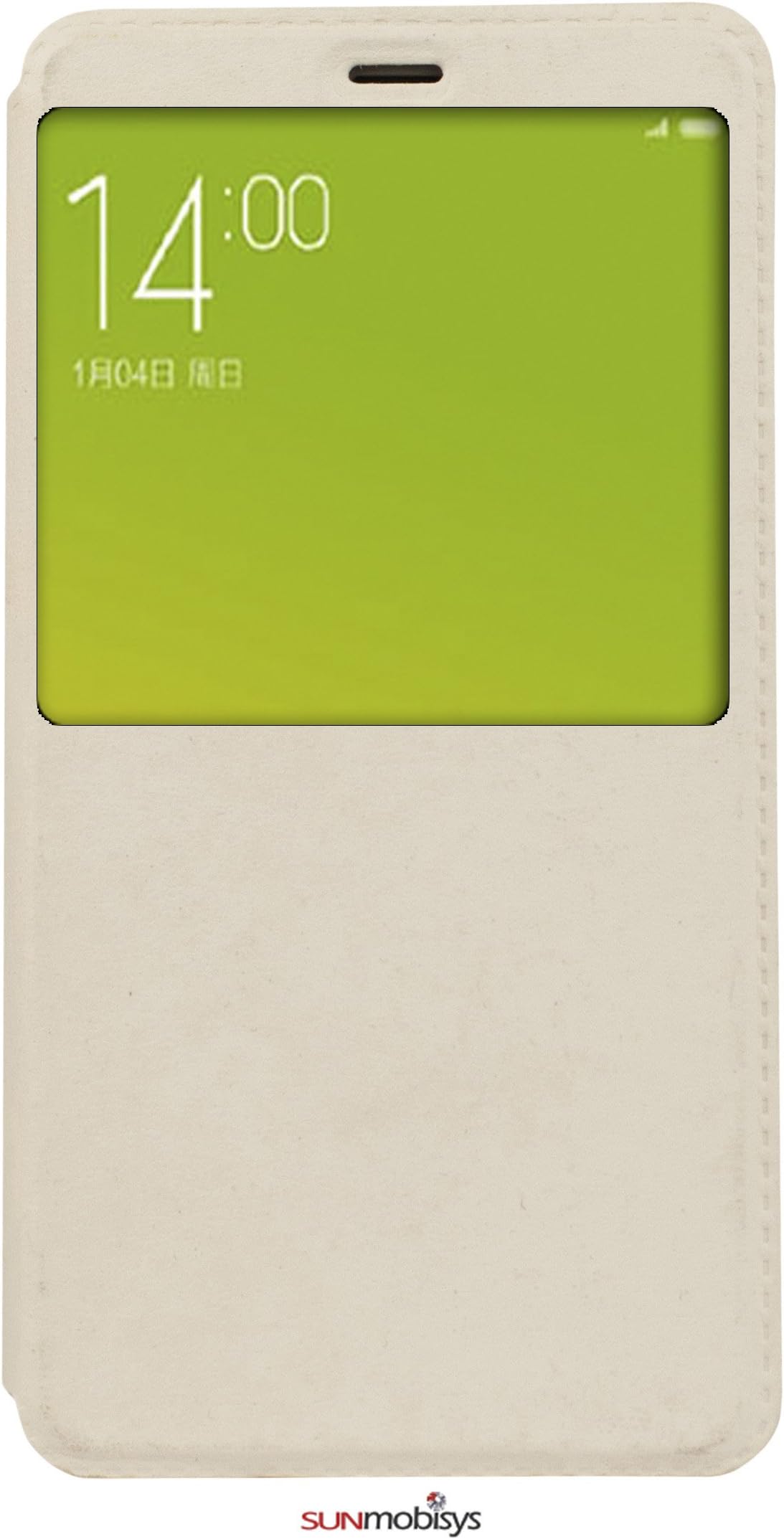 Sun Mobisys Flip Cover for Xiaomi REDMI 2 | Redmi 2S | Redmi 2 Prime White