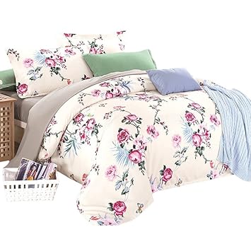 Amazon Lovesole 布団カバー ベッドカバーセット おしゃれ 北欧 綿 枕