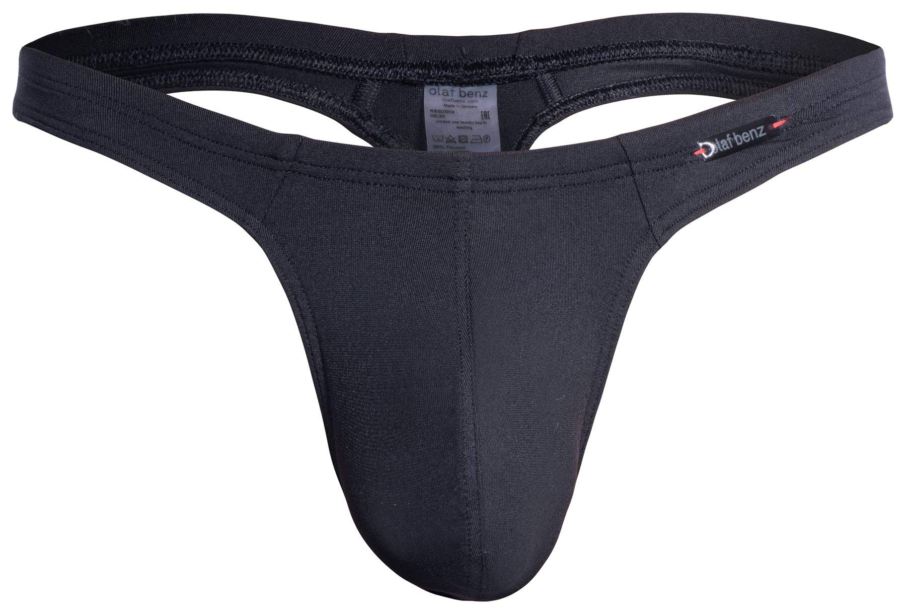 Olaf Benz Men's Mini Ring Underwear, Black, M