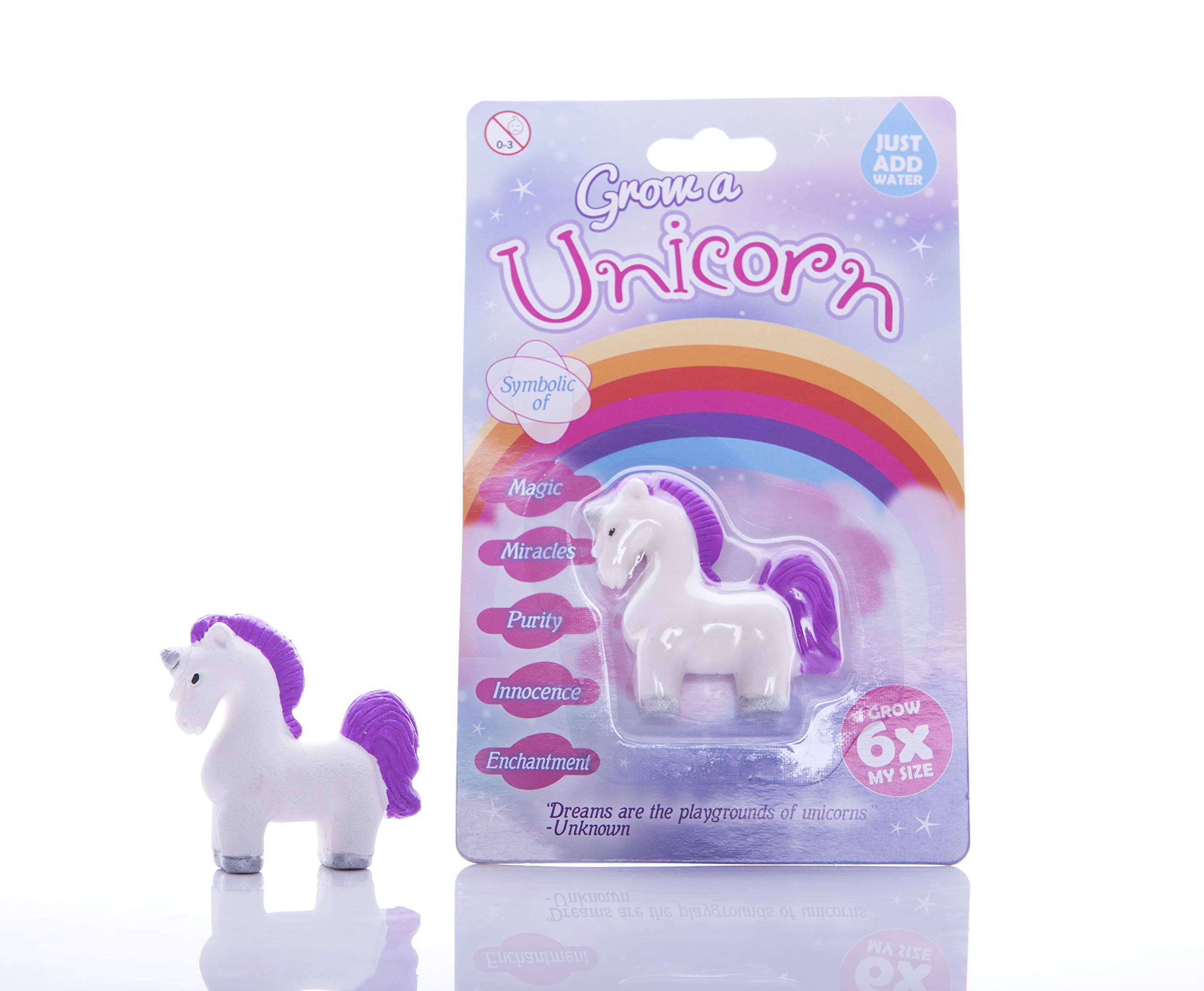 Boxer Gifts Grow A Magical Unicorn Toy | Just Add Water | Fun for Children | Perfect Kids Stocking Filler Birthday, One, BB5214