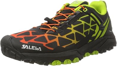 Amazon.com: Salewa - Zapatillas de senderismo para hombre con múltiples  vías para senderismo, ciclismo de montaña, ciclismo de montaña, carrera de  sendero, suela de goma Michelin, transpirable y ligera: Shoes