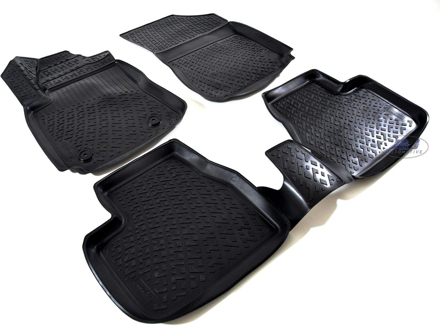 Tapis de Sol pour Citroen C4 Cactus 2014-2018 Caoutchouc TPE Noir