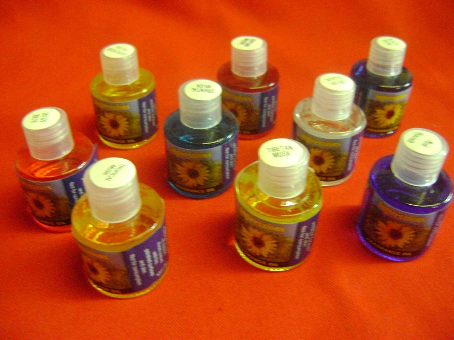 Set of 9 x 10ml Fruit Scented Fragrance Oil Amazon.co.uk Kitchen & Home