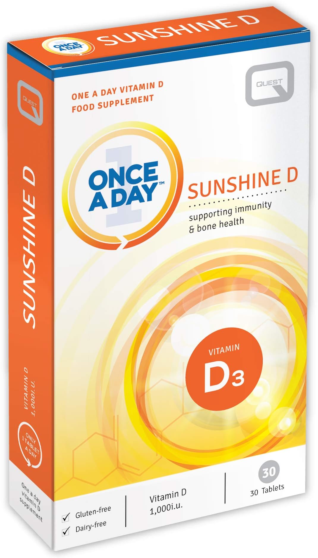 Quest Vitamins OAD Sunshine D Vitamins