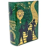 Steel Mill & Co Original Large Book-Shaped Decorative Vase, Ceramic Vases for Home Decor, Cute Bookshelf Decor, Unique Vase for Book Lovers, The Wonderful Wizard of Oz