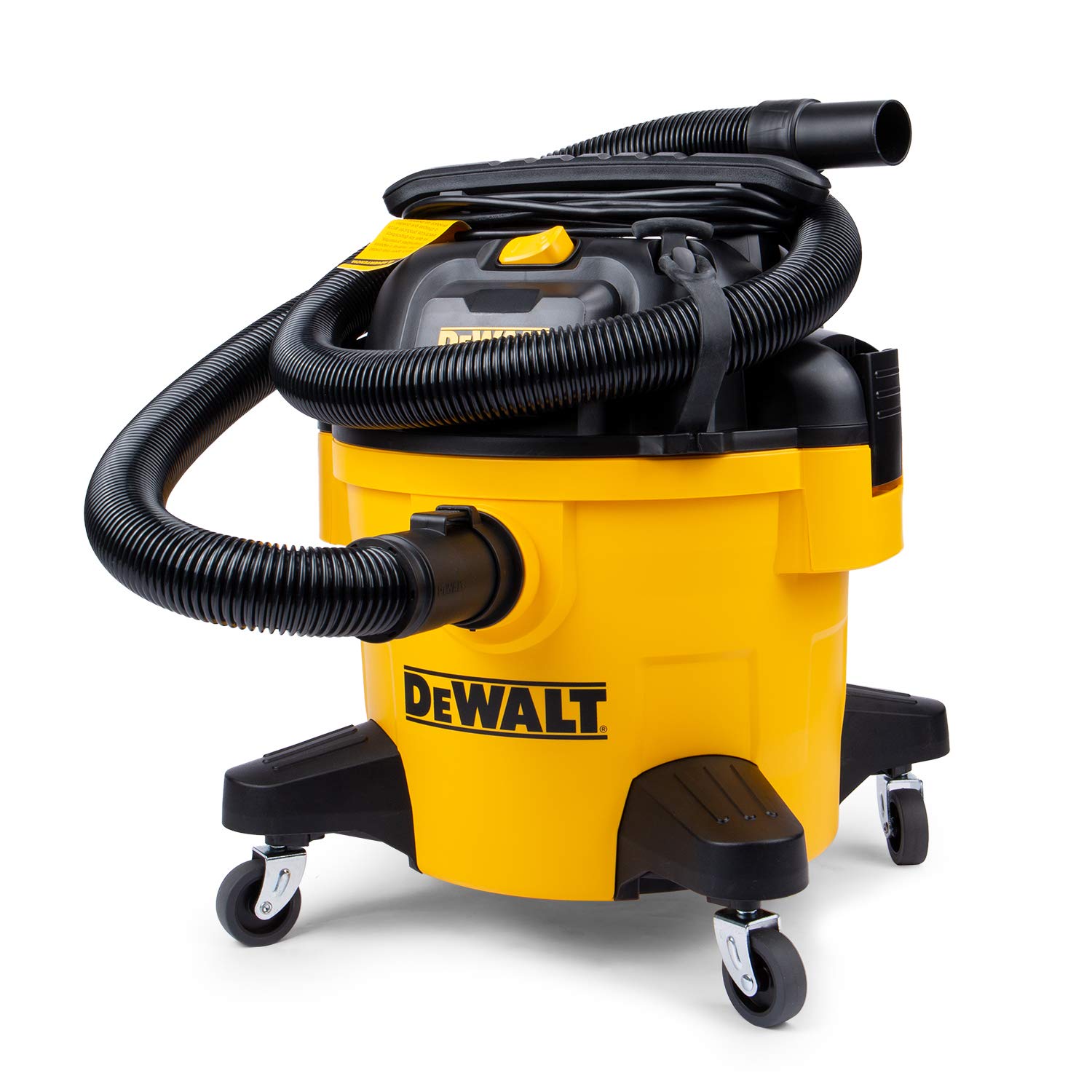 DEWALT 6 Gallon DXV06PZ 4 Peak HP Poly Wet/Dry Vac, HeavyDuty Shop