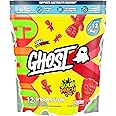 GHOST Hydration Packets, Sour Patch Kids Redberry, 12 Sticks, Electrolyte Powder - Drink Mix Supplement with Magnesium, Potassium, Calcium, Vitamin C - Vegan, Free of Soy, Sugar & Gluten
