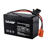 SafeAMP® Replacement Battery for 12-Volt Ride On Vehicle with red 2 pins Connector