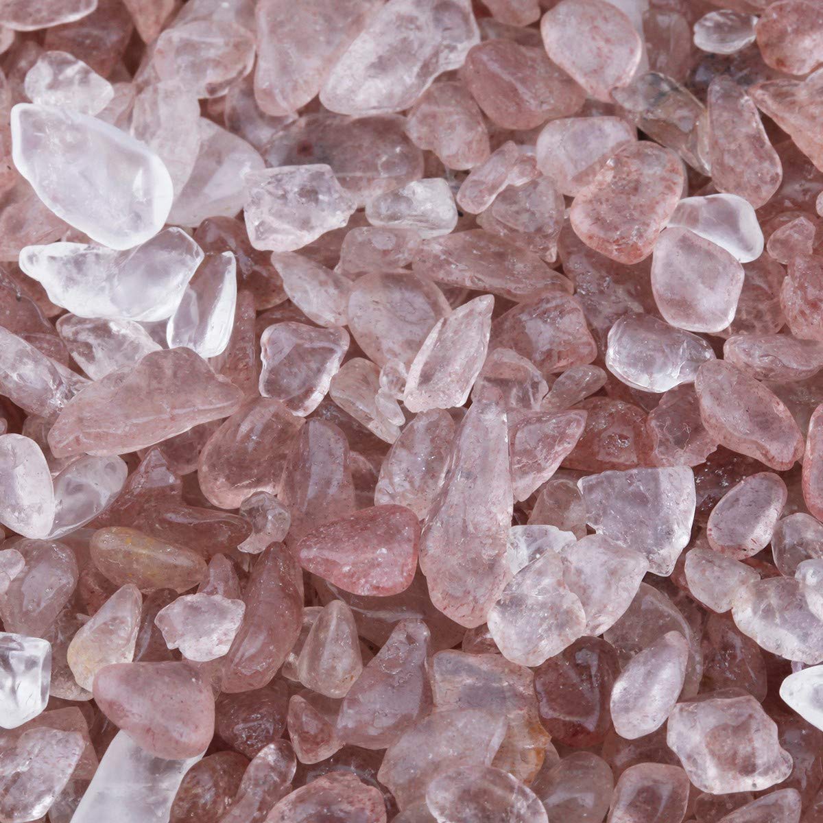 mookaitedecor 450 g natural mini gemstones, tumbled stones for decoration, storage stones, decorative stones for garden decoration.