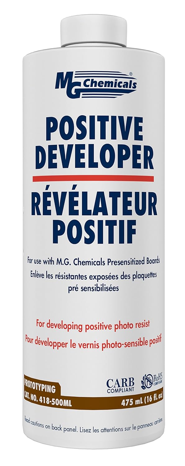 MG Chemicals Positive Developer Liquid, 475 ml Bottle. Amazon.ca