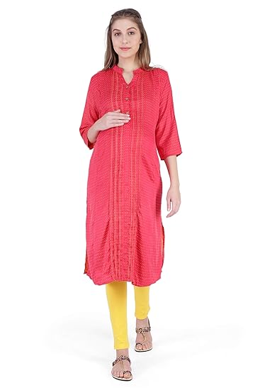 Women's Rayon A-Line Kurta